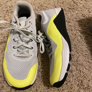 Nike running shoes neon yellow